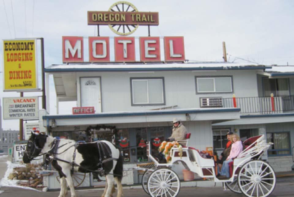 Oregon Trail Motel And Restaurant Baker City Exteriör bild